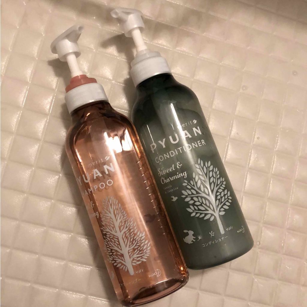 PYUAN スウィート&チャーミング シャンプー／コンディショナー/ピュアン/シャンプー・コンディショナーを使ったクチコミ（1枚目）
