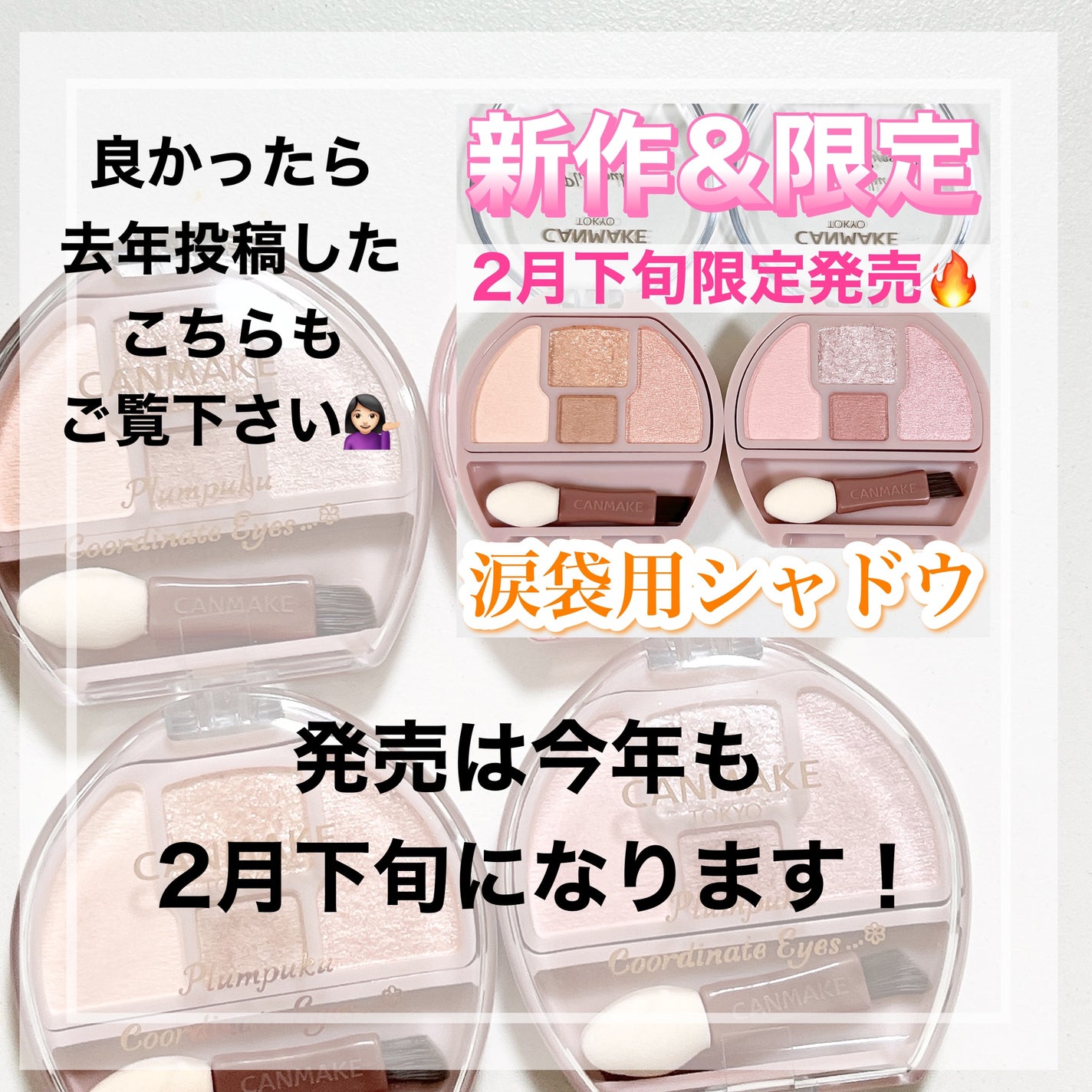 プランぷくコーデアイズ/キャンメイク/パウダーアイシャドウを使ったクチコミ(2枚目)