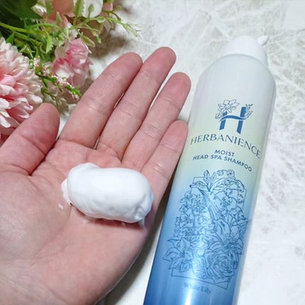 炭酸モイストスパシャンプー/HERBANIENCE/市販シャンプーを使ったクチコミ(4枚目)