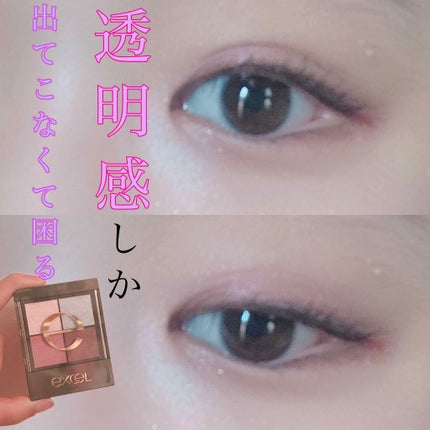 リアルクローズシャドウ/excel/アイシャドウパレットを使ったクチコミ(1枚目)