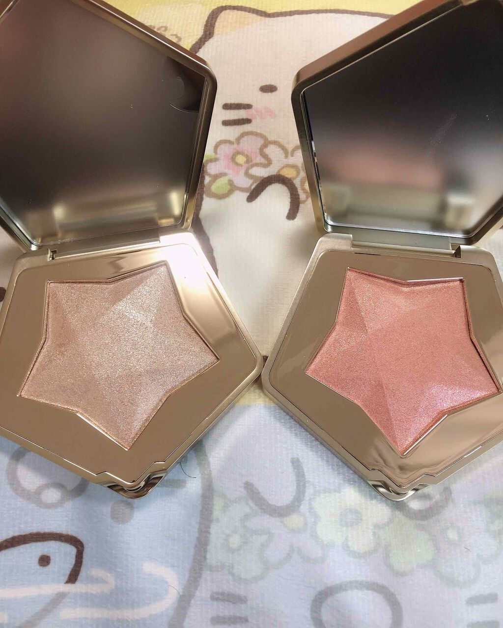 スターダストダイヤモンドハイライトパウダー/PERFECT DIARY/パウダーハイライトを使ったクチコミ(3枚目)