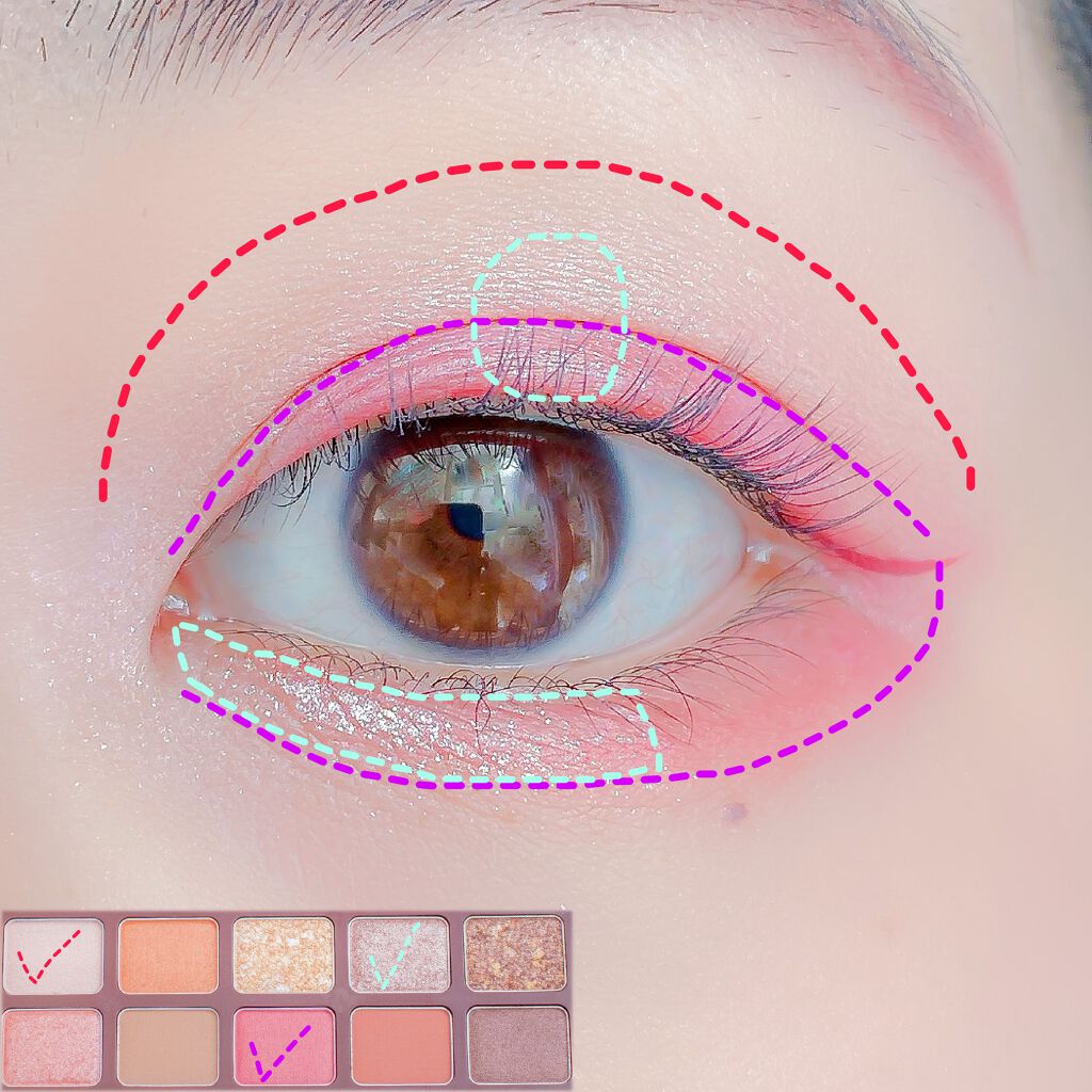 アズキ フィユテ アイ パレット/shu uemura/アイシャドウパレットを使ったクチコミ（3枚目）