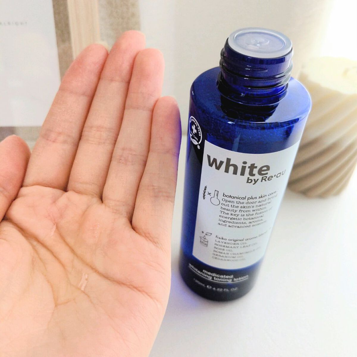 white by Re'au 薬用ホワイトニング トーニングローション/botanical plus /化粧水を使ったクチコミ（2枚目）