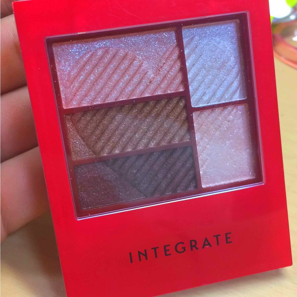 トリプルレシピアイズ/インテグレート/アイシャドウパレットを使ったクチコミ(1枚目)