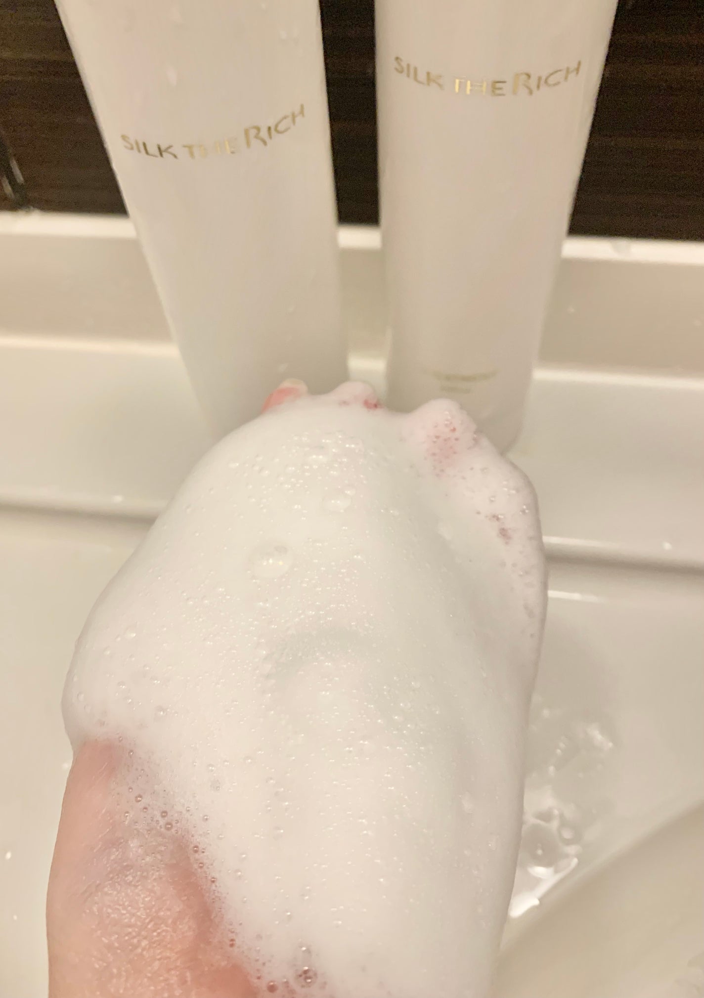 SILK THE RICH シャンプー/トリートメント/SILK THE RICH/市販シャンプーを使ったクチコミ(3枚目)