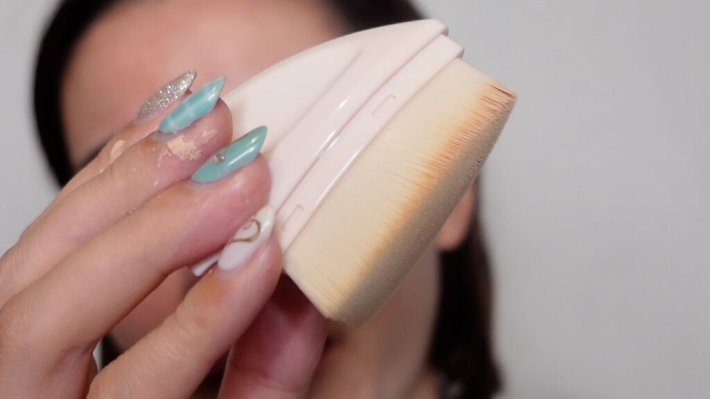 メイクアップファンデーションブラシ/aZTK/メイクブラシを使ったクチコミ(4枚目)