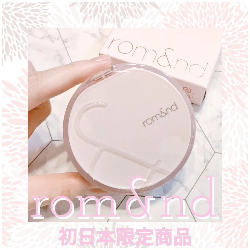 ブルームインカバーフィットクッション/rom&nd/クッションファンデーションを使ったクチコミ(1枚目)