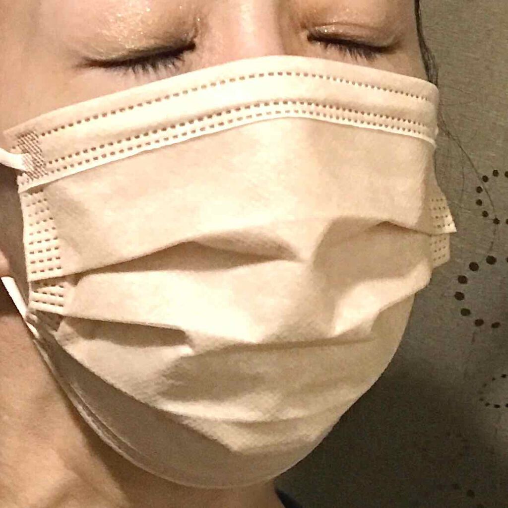 やわらかマスク 51枚入り/CICIBELLA/マスクを使ったクチコミ(4枚目)