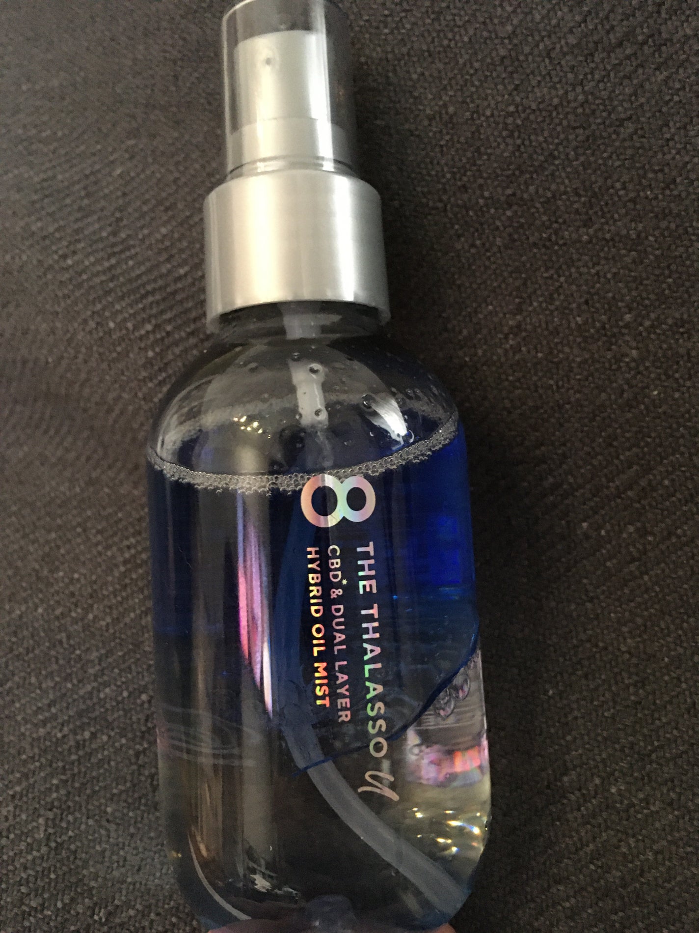 ユー CBD&デュアルレイヤー ハイブリッド オイルミスト/エイトザタラソ/ヘアミストを使ったクチコミ(1枚目)