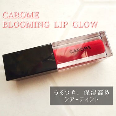 ブルーミングリップグロウ/CAROME./口紅を使ったクチコミ（1枚目）