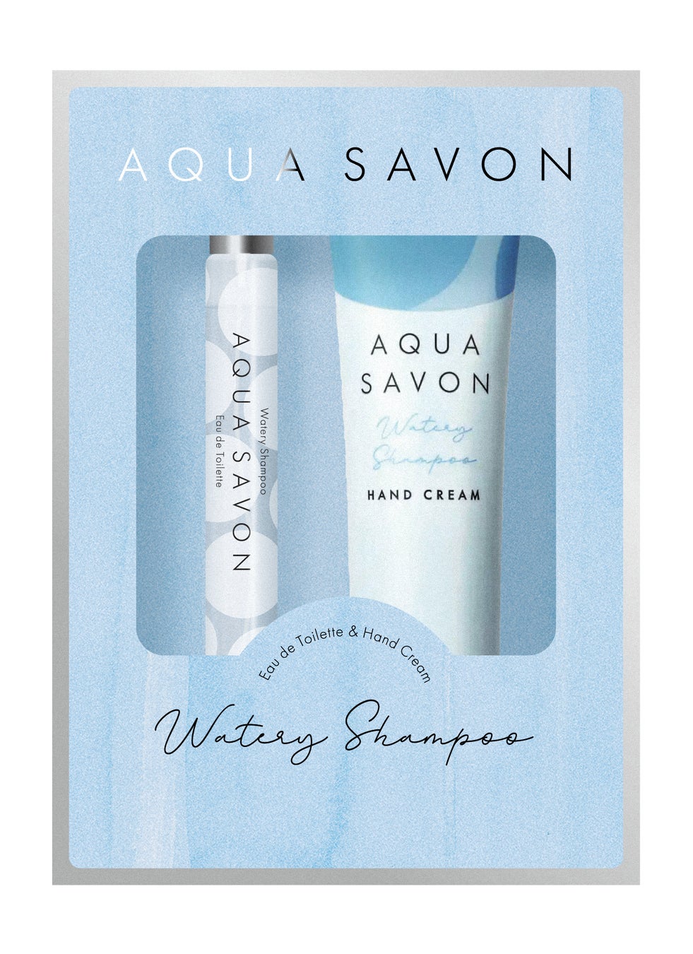 アクアシャボン オードトワレ＆ハンドクリームセット ウォータリーシャンプーの香り