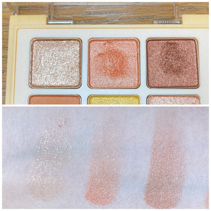 マテリアルカラーパレット/leur charme/アイシャドウパレットを使ったクチコミ(4枚目)