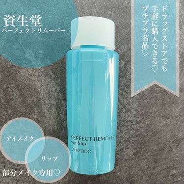 パーフェクトリムーバー（アイ＆リップ）/SHISEIDO/ポイントメイクリムーバーを使ったクチコミ（1枚目）