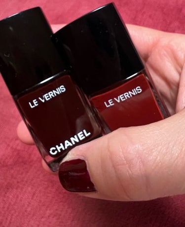 ヴェルニ ロング トゥニュ 719 リッチネス/CHANEL/マニキュアを使ったクチコミ（2枚目）