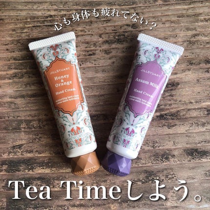 ハンドクリーム アールグレイ ホワイトフローラル/JILL STUART/ハンドクリームを使ったクチコミ(1枚目)