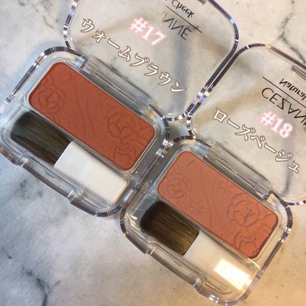 ナチュラル チークN/CEZANNE/パウダーチークを使ったクチコミ(2枚目)