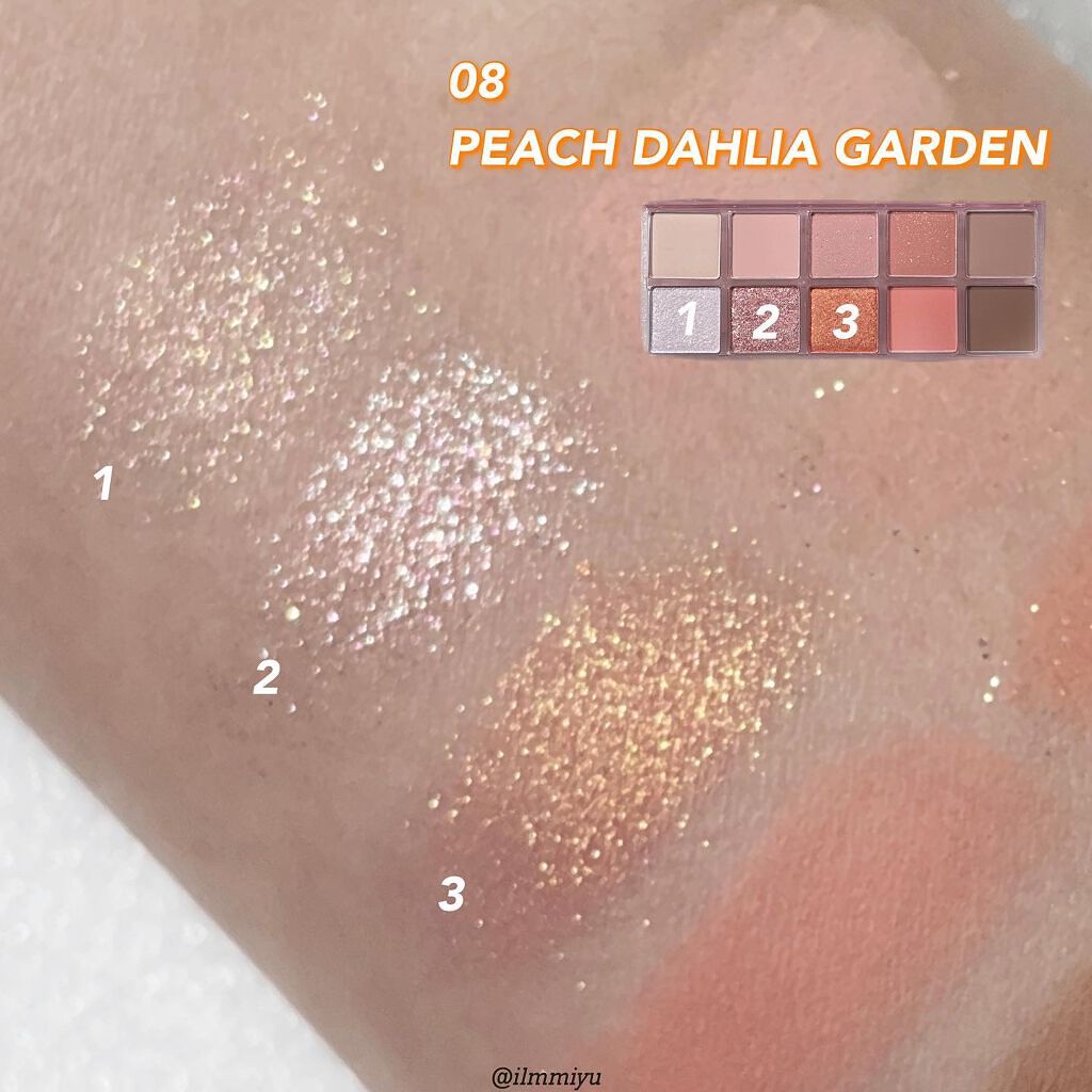 ベターザンパレット/rom&nd/アイシャドウパレットを使ったクチコミ(7枚目)