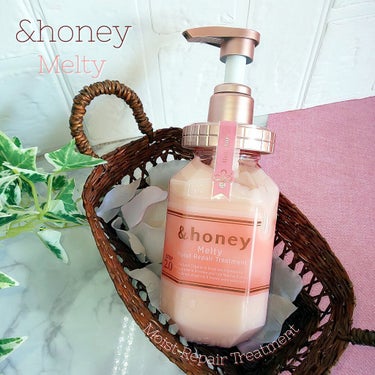 &honey Melty モイストリペア シャンプー1.0／モイストリペア ヘアトリートメント2.0/&honey/シャンプー・コンディショナーを使ったクチコミ（3枚目）