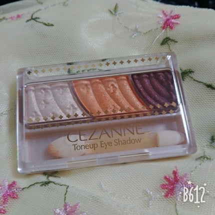 トーンアップアイシャドウ/CEZANNE/アイシャドウパレットを使ったクチコミ(1枚目)