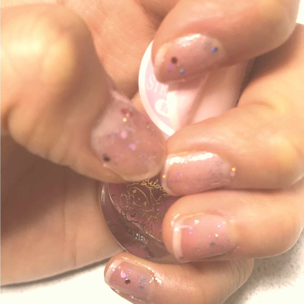 サンリオネイル/DAISO/マニキュアを使ったクチコミ（2枚目）