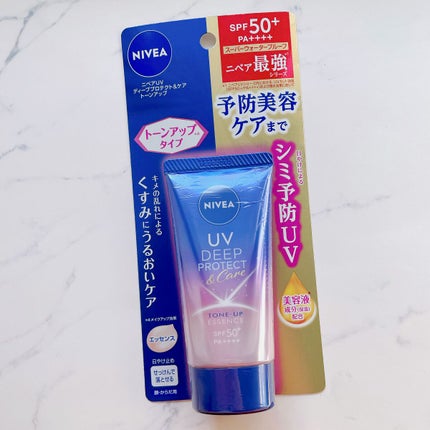 ニベアUV ディープ プロテクト&ケア トーンアップ エッセンス/ニベア/日焼け止めローションを使ったクチコミ(1枚目)
