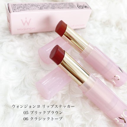ウォンジョンヨ リップステッカー/Wonjungyo/口紅を使ったクチコミ(1枚目)