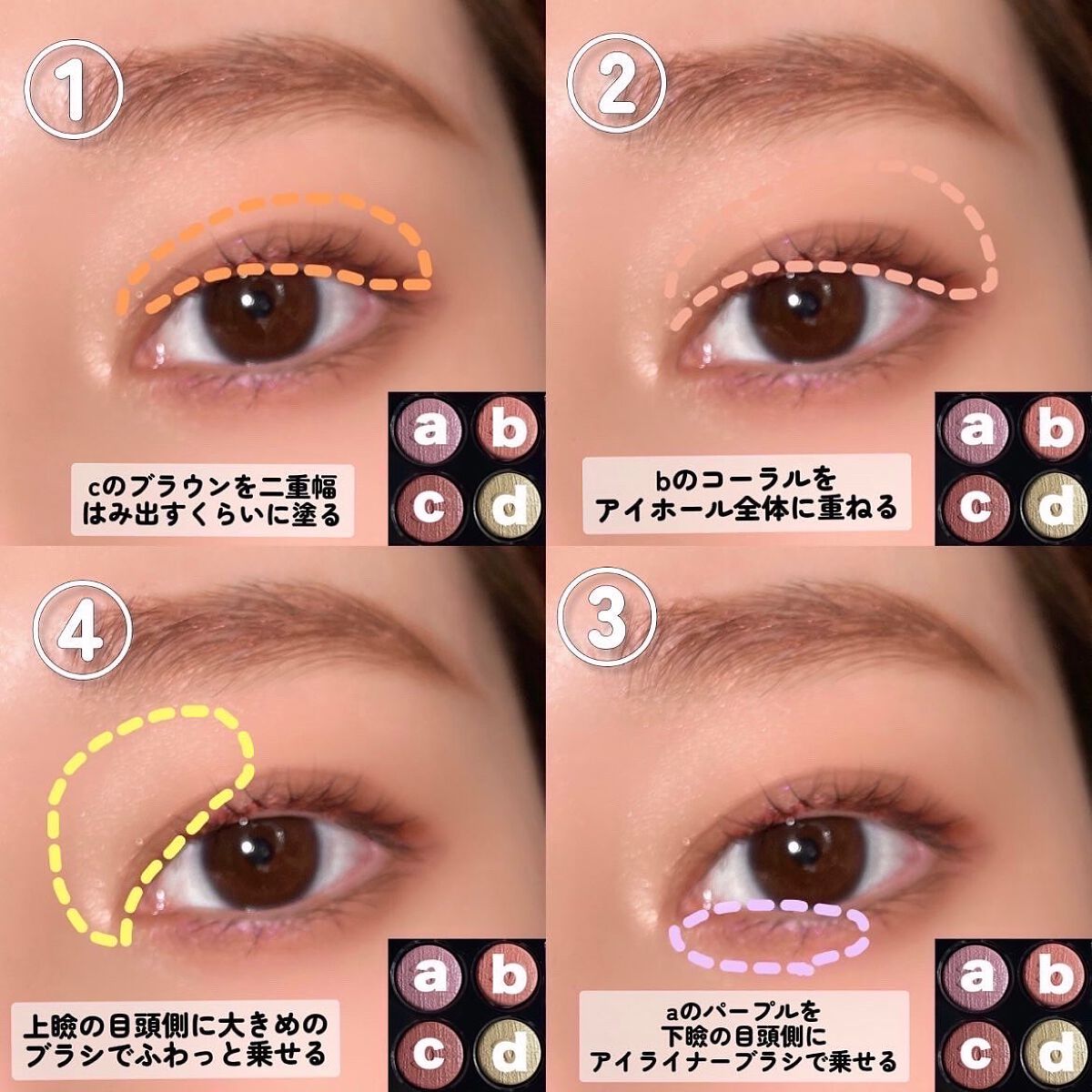 レ キャトル オンブル/CHANEL/アイシャドウパレットを使ったクチコミ(7枚目)