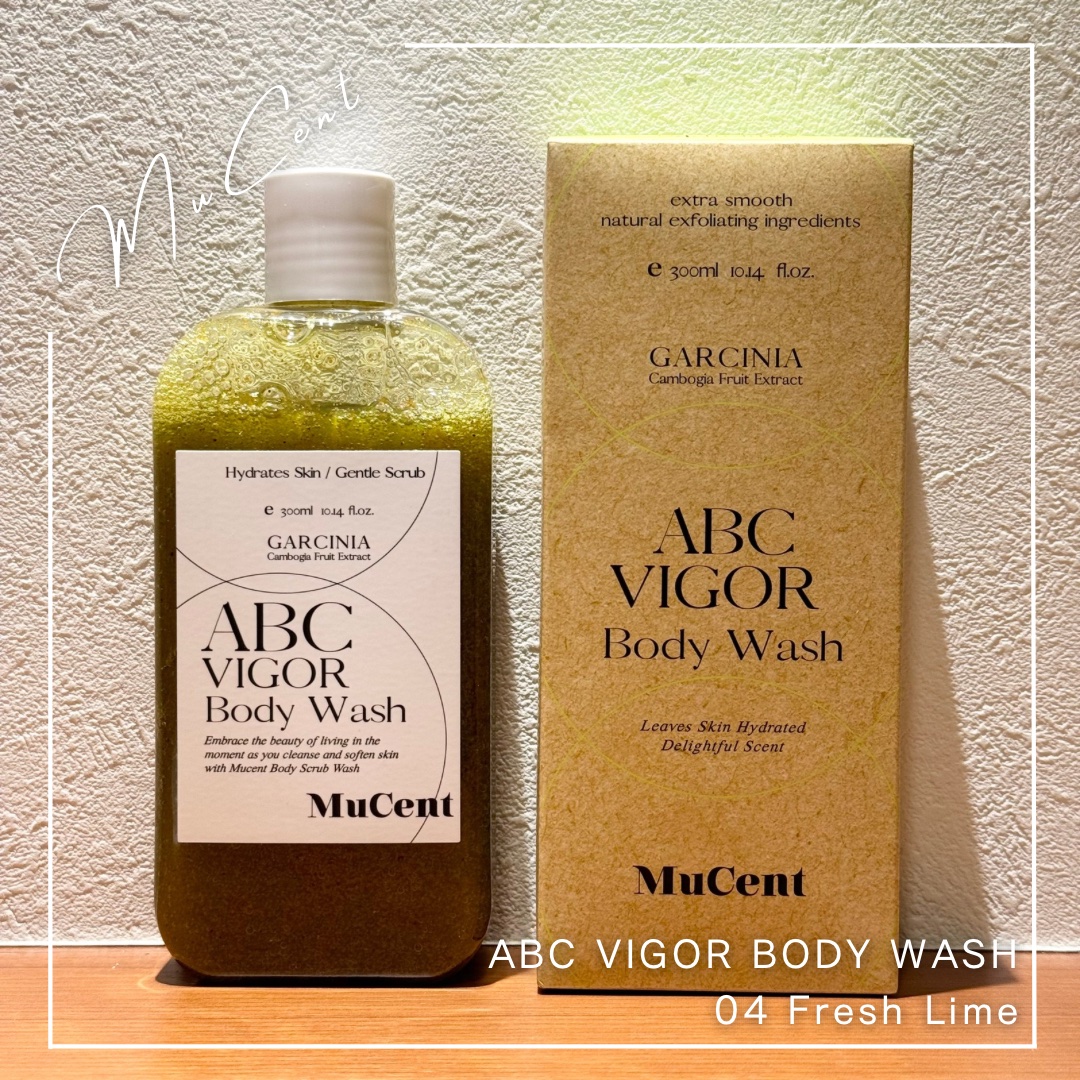 ABC VIGOR BODY WASH 04 Fresh Lime/MuCent/ボディスクラブを使ったクチコミ（1枚目）