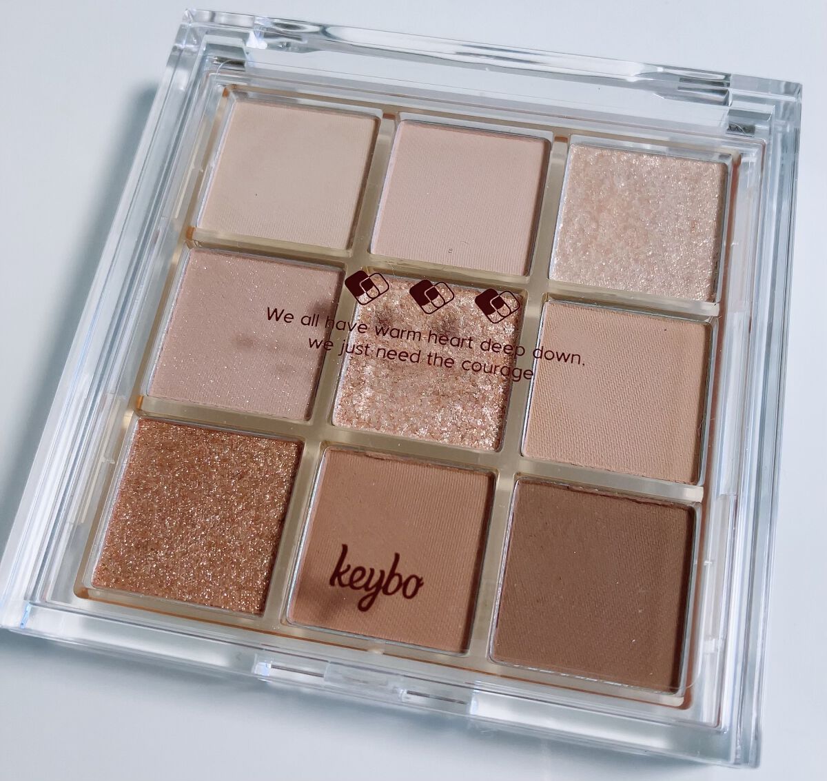 KEYBO FALL IN LOVE SHADOW PALETTE/keybo/アイシャドウパレットを使ったクチコミ（2枚目）