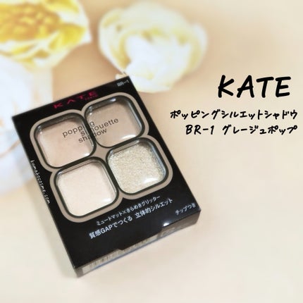 ケイト ポッピングシルエットシャドウ/KATE/アイシャドウパレットを使ったクチコミ(1枚目)