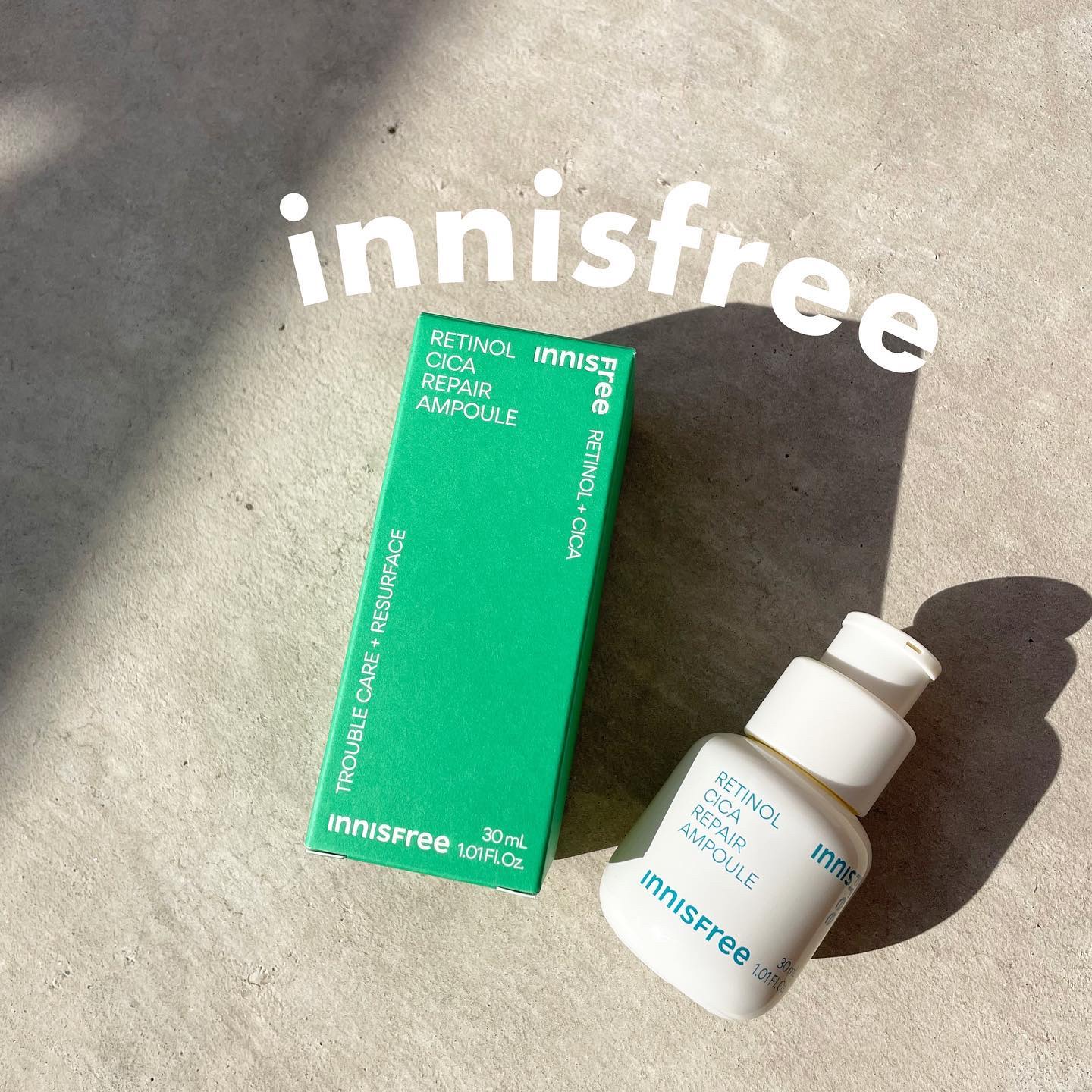 レチノール　シカ　リペア　セラム/innisfree/美容液を使ったクチコミ（1枚目）