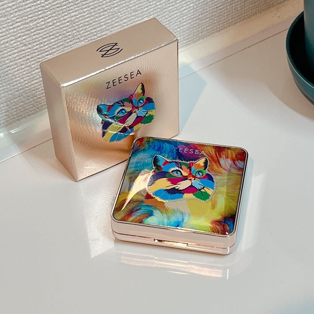 アニマルアイシャドウ(4シェード)/ZEESEA/アイシャドウパレットを使ったクチコミ(2枚目)