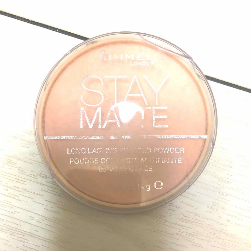 ステイマット プレストパウダー/リンメル ロンドン/プレストパウダーを使ったクチコミ(1枚目)