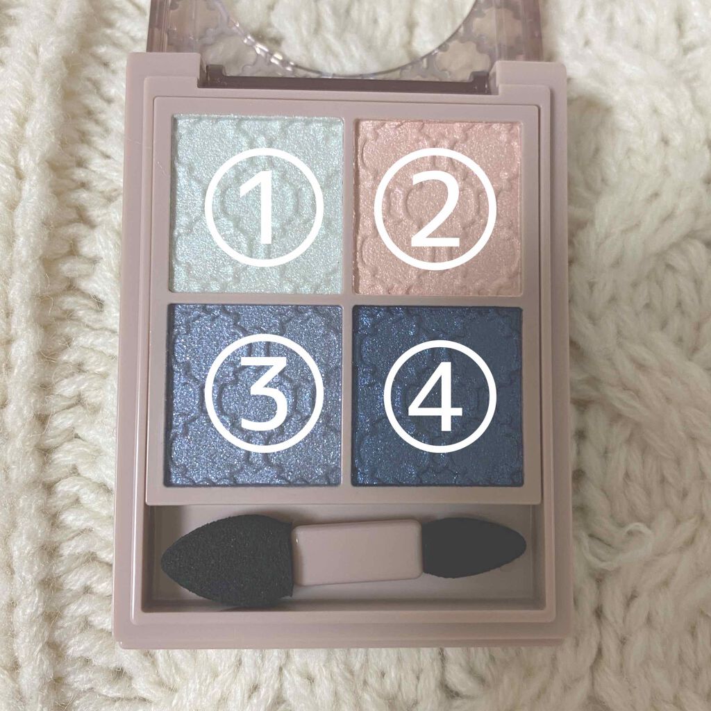 グロッシーリッチ アイズ N/Visée/アイシャドウパレットを使ったクチコミ(2枚目)