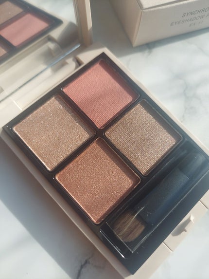 RMK シンクロマティック アイシャドウパレット/RMK/アイシャドウパレットを使ったクチコミ(3枚目)
