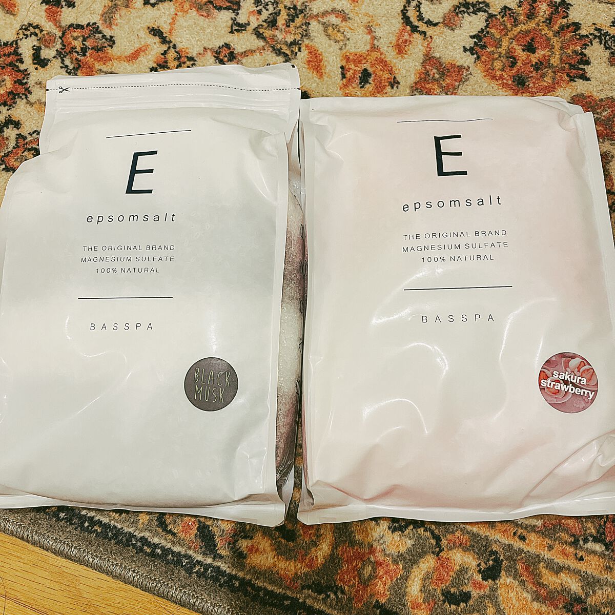 BASSPA エプソムソルト ホワイトムスク/BASSPA/無機塩系入浴剤を使ったクチコミ(1枚目)