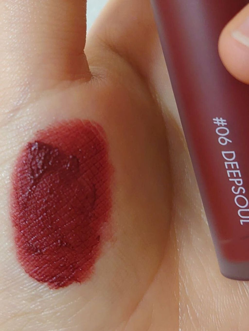 ゼロベルベットティント/rom&nd/リップティントを使ったクチコミ(2枚目)