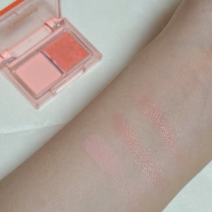 Little Bitty Moment Shadow/lilybyred/アイシャドウパレットを使ったクチコミ(6枚目)