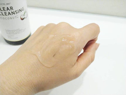 クリアクレンジング ココナッツ/世田谷コスメ/クレンジングジェルを使ったクチコミ(3枚目)