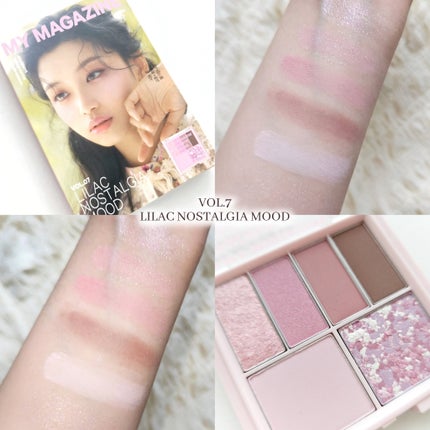 16 MY MAGAZINE/16BRAND/アイシャドウパレットを使ったクチコミ(2枚目)