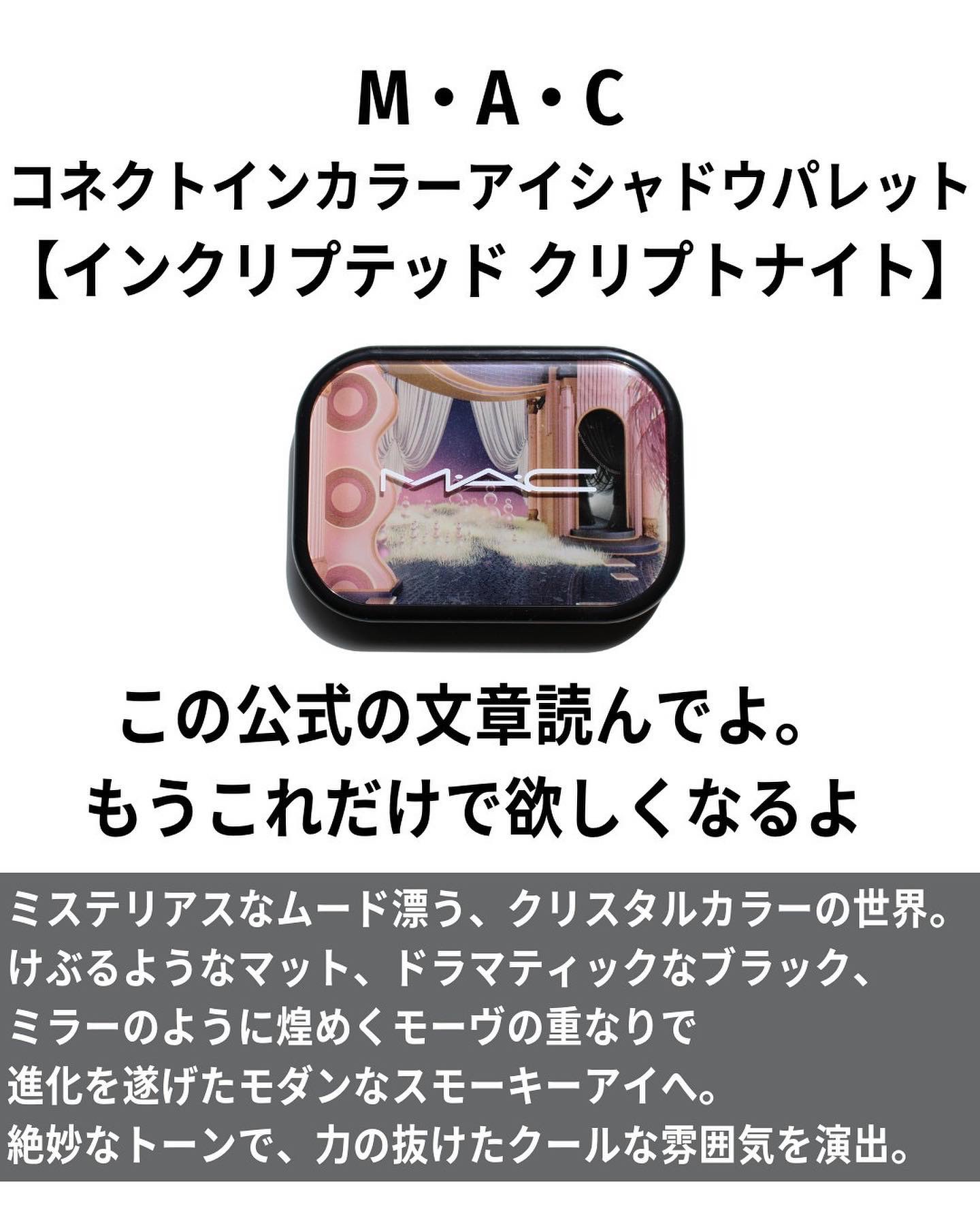 コネクト イン カラー アイシャドウ パレット × 6/M・A・C/アイシャドウパレットを使ったクチコミ（2枚目）