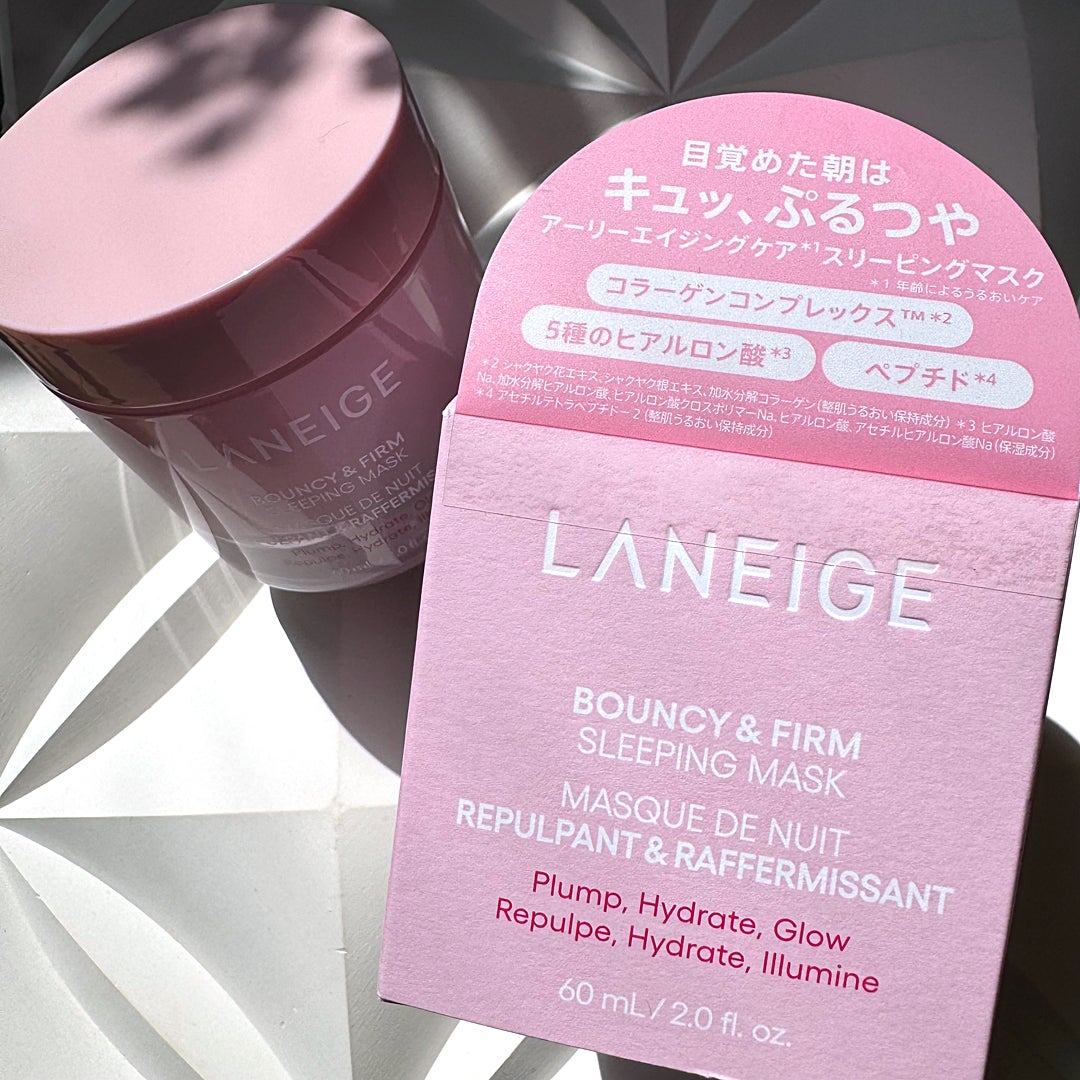 バウンシースリーピングマスク/LANEIGE/フェイスクリームを使ったクチコミ(1枚目)