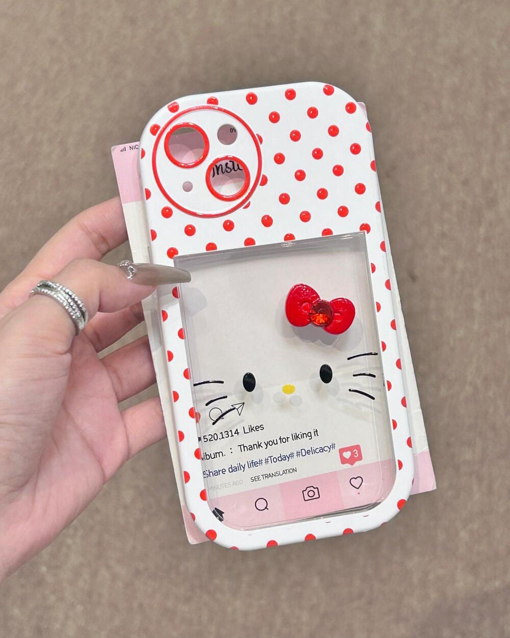 ケース大好きっ子 on LIPS 「スポッティーキティはとてもかわいいです#iPhoneケース#購..」(3枚目)