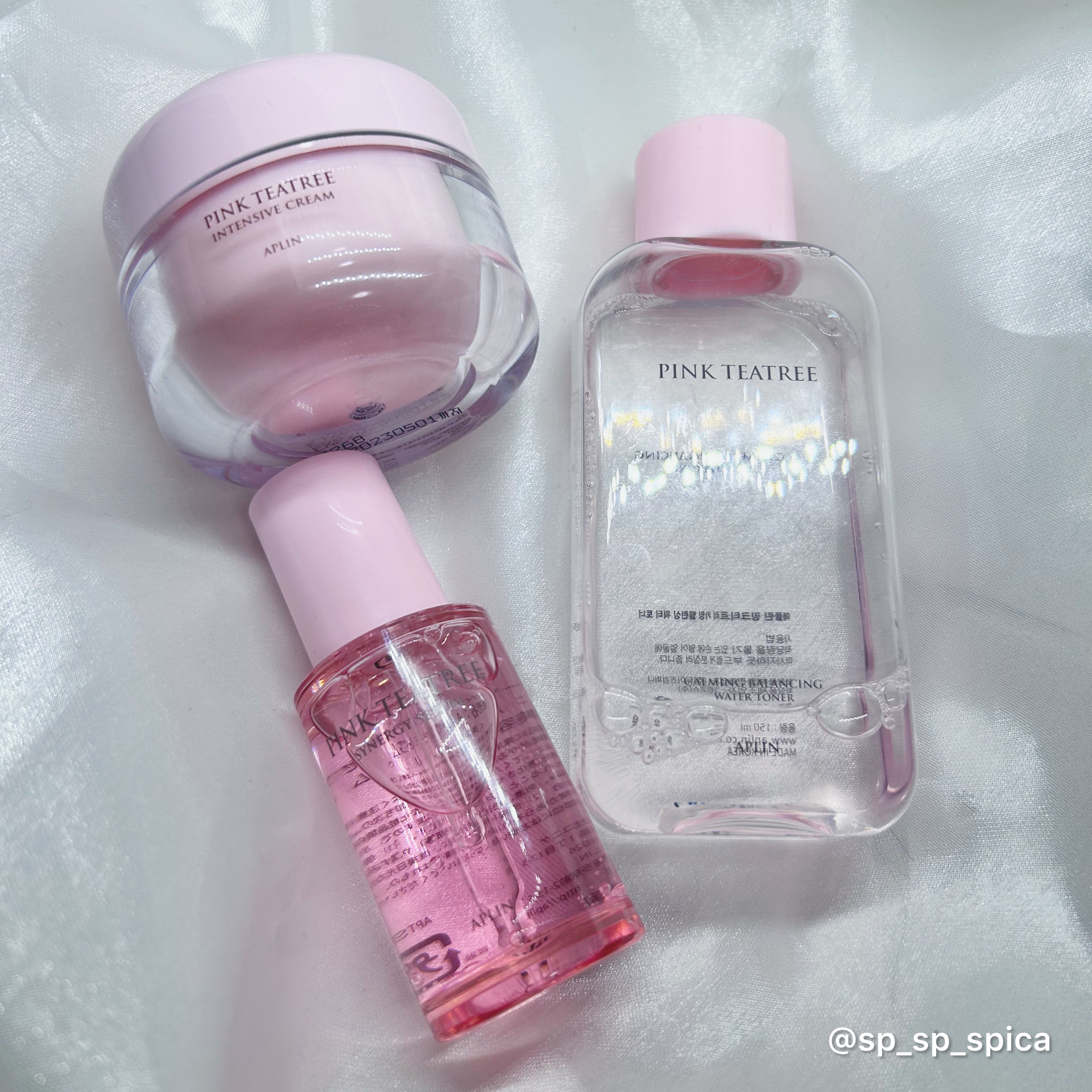 ピンクティーツリートナー/APLIN/化粧水を使ったクチコミ（3枚目）