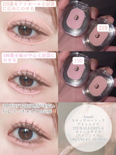 STEP BASIC EYESHADOW/Ameli/パウダーアイシャドウを使ったクチコミ（2枚目）