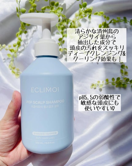 ポップスカルプシャンプー/ECLIMOI/市販シャンプーを使ったクチコミ(2枚目)