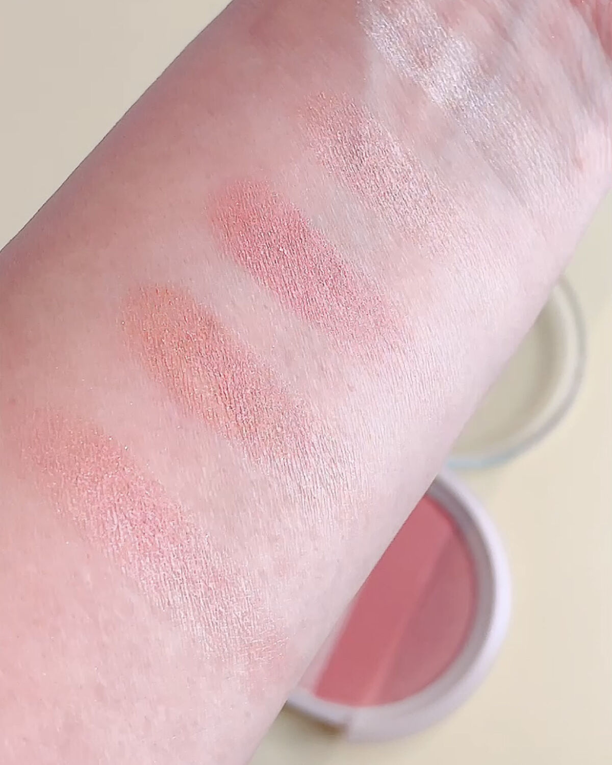 CHEER me COLOR パウダーチーク/セリア/パウダーチークを使ったクチコミ（2枚目）