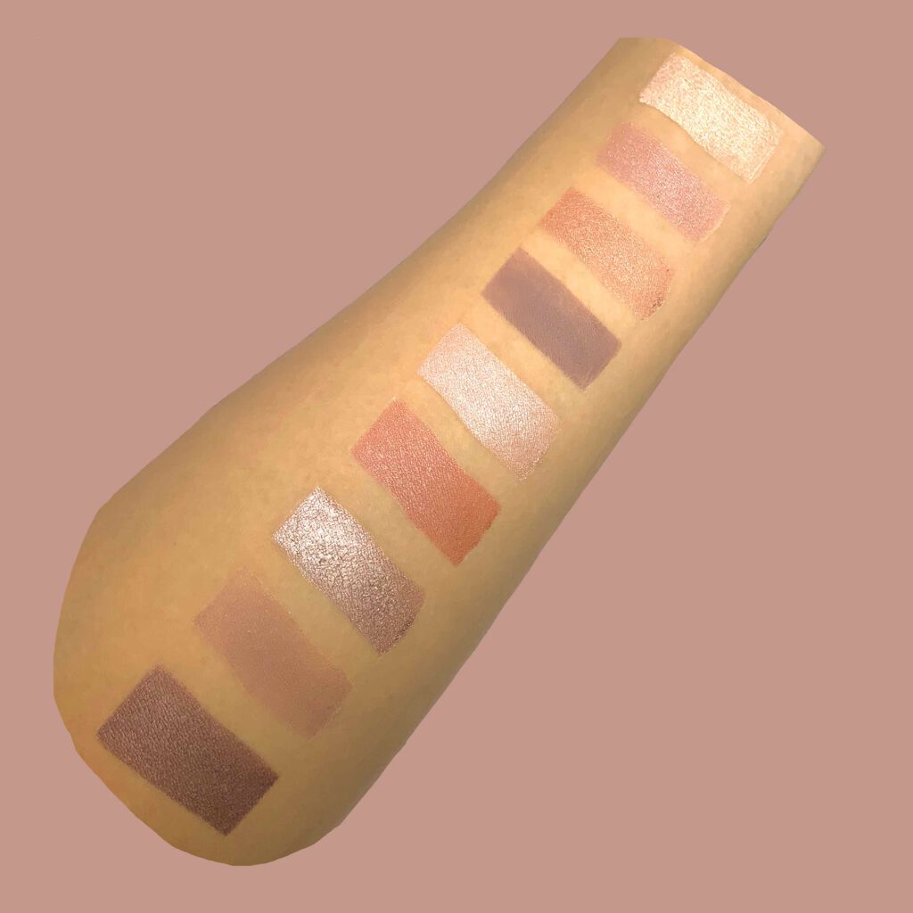 UR GLAM BLOOMING EYE COLOR PALETTE/U R GLAM/アイシャドウパレットを使ったクチコミ(3枚目)