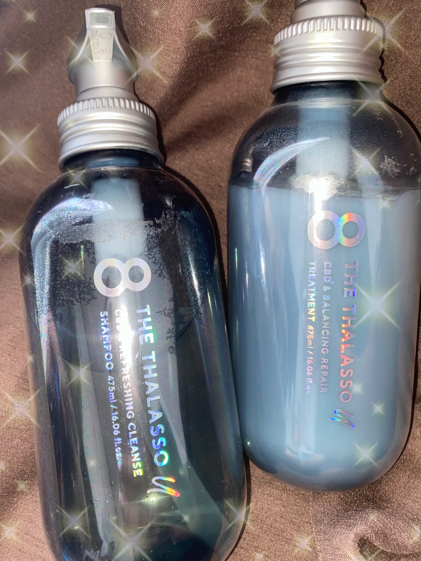 エイトザタラソ ユー CBD&リフレッシング クレンズ 美容液シャンプー/CBD&バランシング ダメージリペア 美容液ヘアトリートメント/エイトザタラソ/市販シャンプーを使ったクチコミ(1枚目)