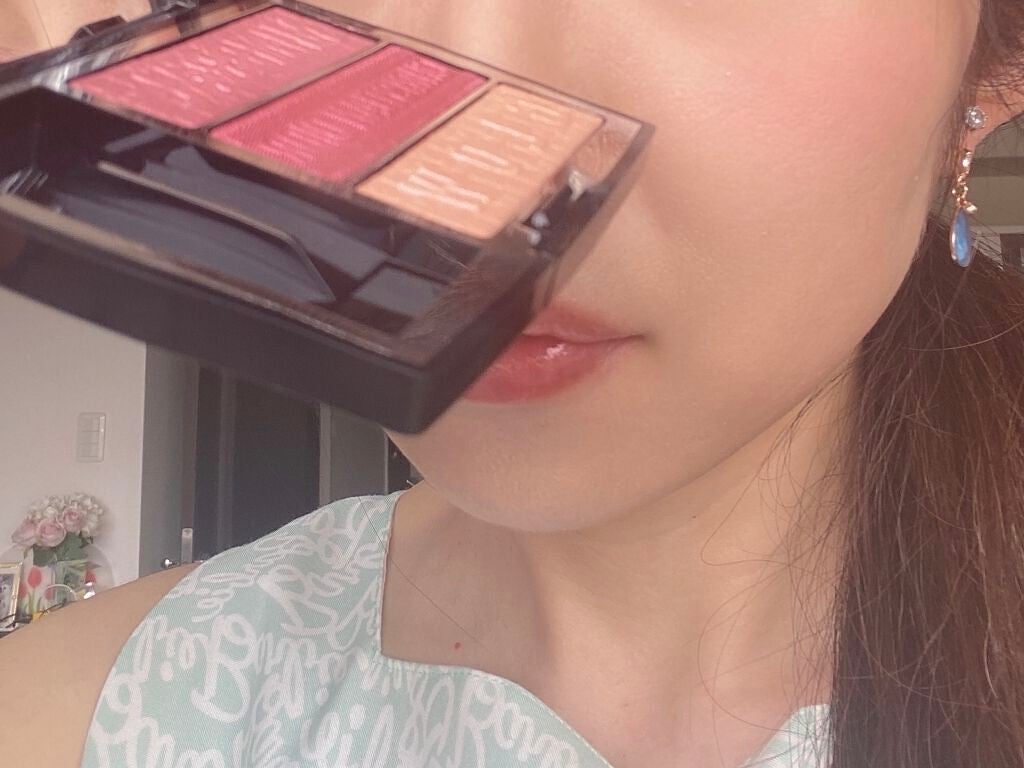 トリオ ブリック パレット<ピュア グロウ>/Dior/アイシャドウパレットを使ったクチコミ(2枚目)